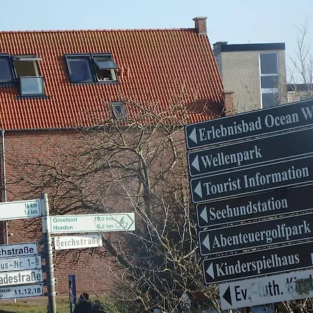 Inselblick Norddeich Mit Meerblick Norden