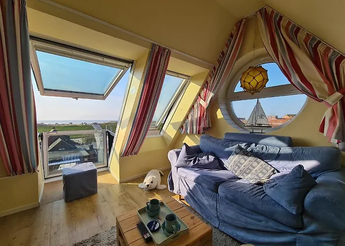 Inselblick Norddeich Mit Meerblick